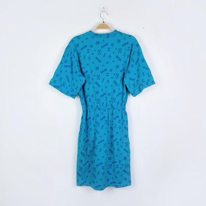 vintage segrets sun prints t-shirt dress