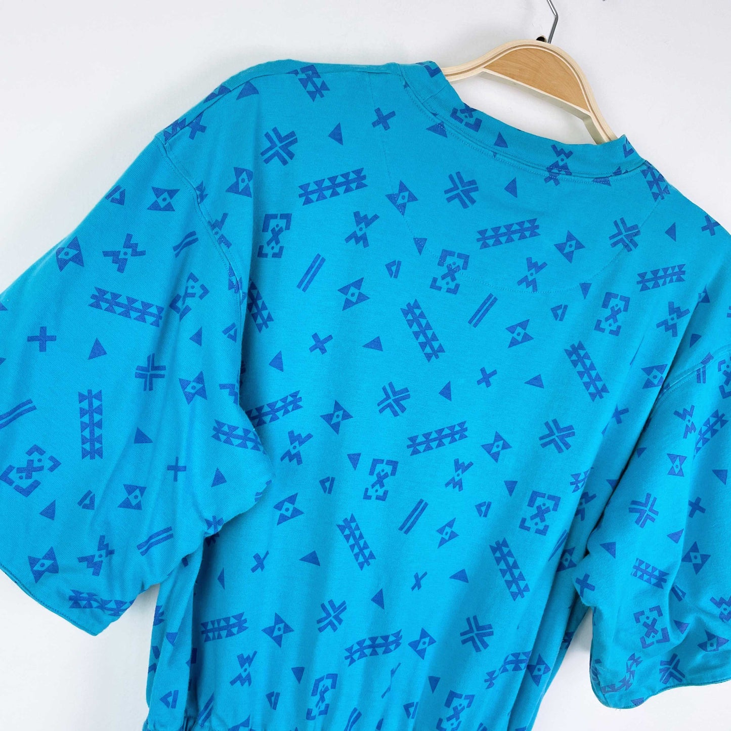 vintage segrets sun prints t-shirt dress