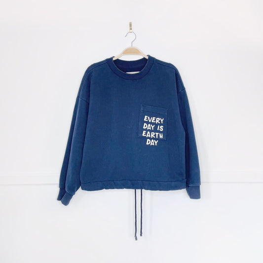 gap workforce x earth activist crop sweatshirt