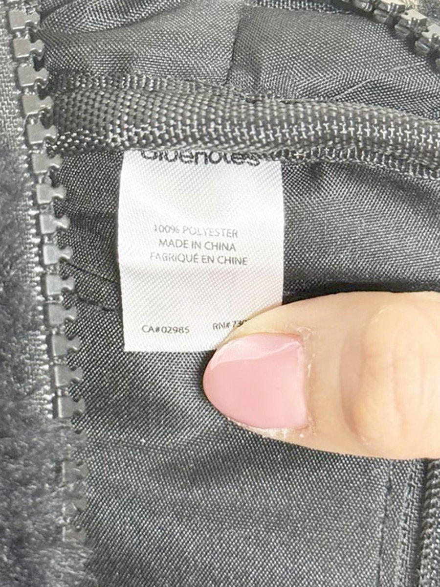 bluenotes fuzzy plush fanny pack - good market thrift store