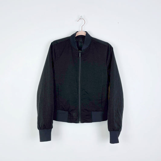 lululemon 2019 non-stop bomber reversible jacket - size 4
