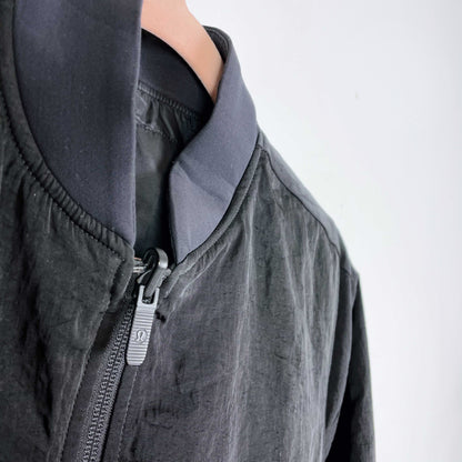 lululemon 2019 non-stop bomber reversible jacket - size 4