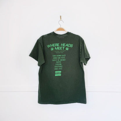 where heads meet | bong parody tee - good market thrift store