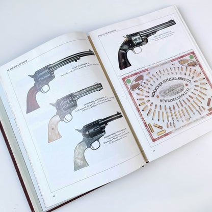 vintage 70s tooled leather book 'the old west' - the gunfighters