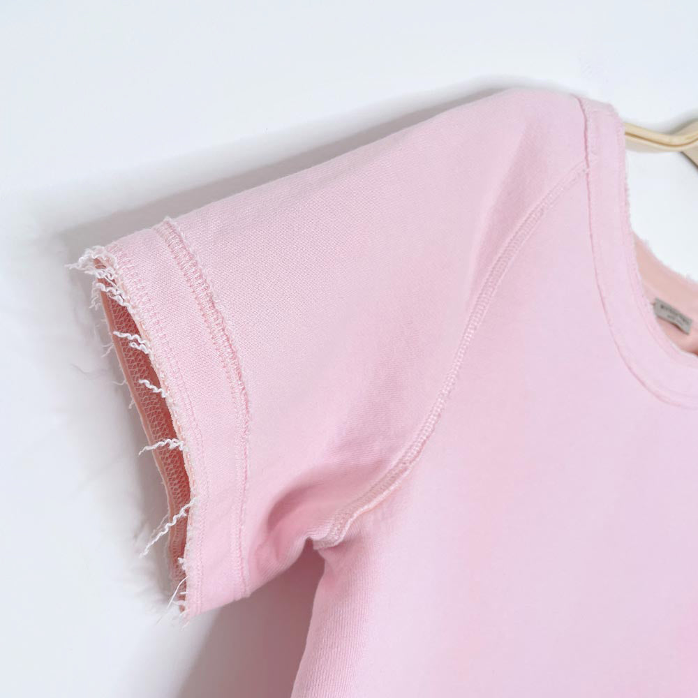 bottega veneta raw hem boxy structured tee