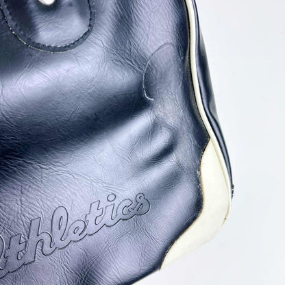 vintage 00s roots faux leather retro bowling bag