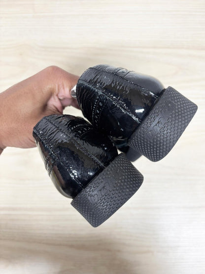 braco patent leather platform brogue shoes - good market thrift store