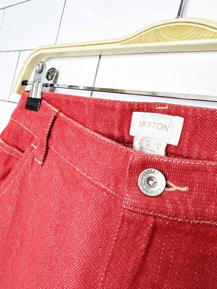 brixton essex contrast stitch carpenter pants - good market thrift store