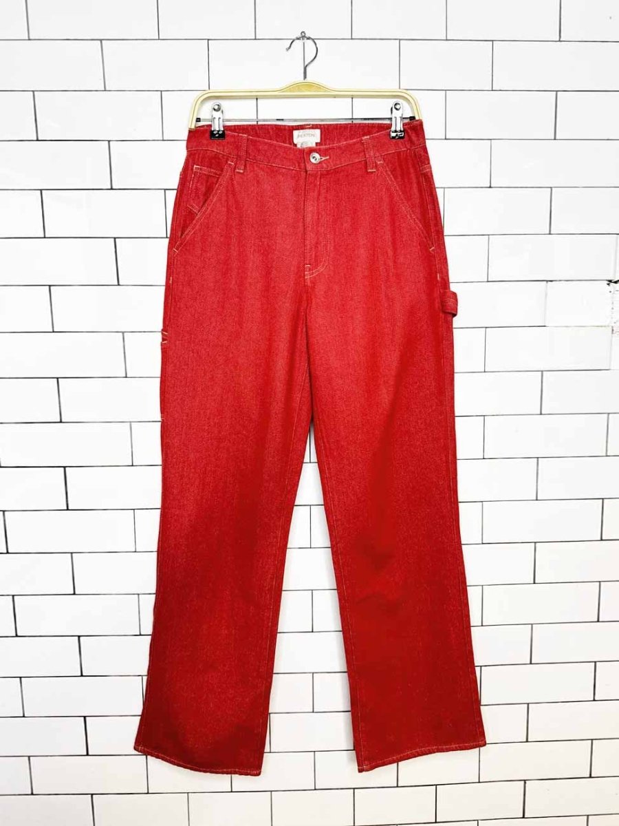brixton essex contrast stitch carpenter pants - good market thrift store