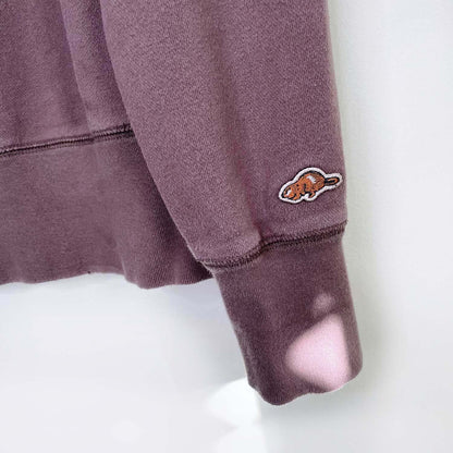 vintage 00s roots brown crew - size large