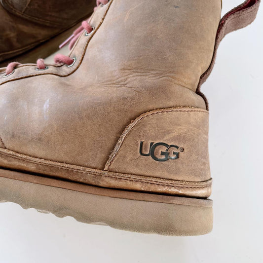 ugg harkley waterproof leather boot