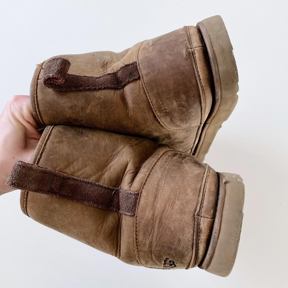 ugg harkley waterproof leather boot