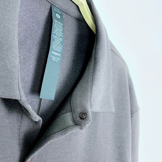 lululemon 2023 soft knit french terry overshirt - size xxl