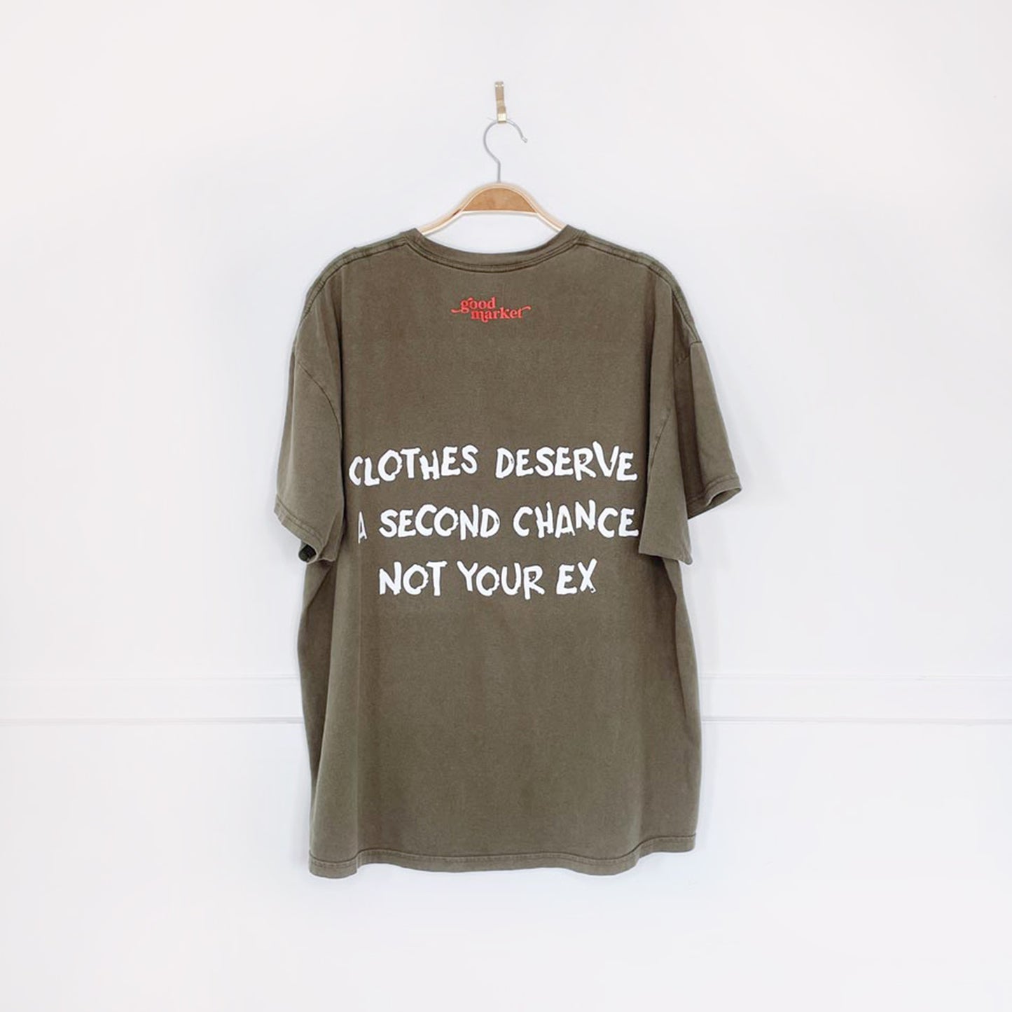hanes x earth activist pocket tee