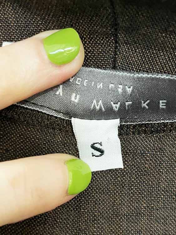 bryn walker 100% linen cowl neck jumpsuit | made in usa - good market thrift store