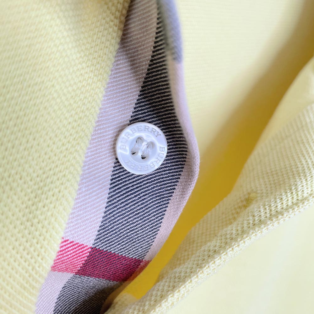 burberry brit lemoncello pique polo