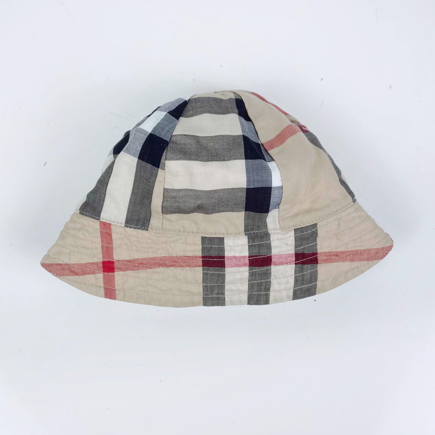 baby burberry reversible bucket hat