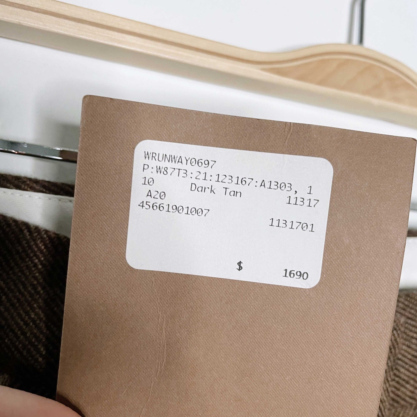 burberry FW2020 runway wool-cashmere split hem trouser