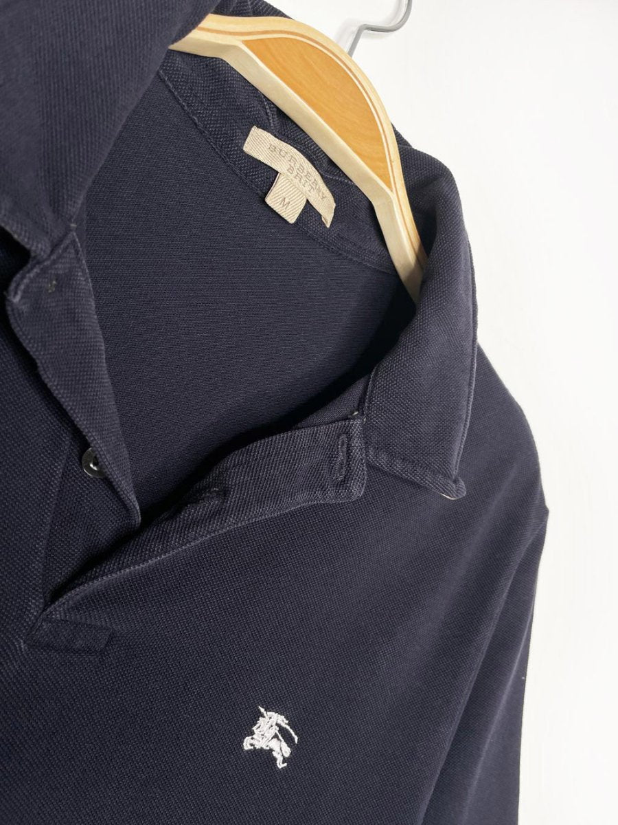 burberry brit nova check collar pique polo shirt - good market thrift store