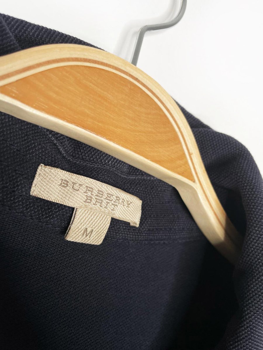 burberry brit nova check collar pique polo shirt - good market thrift store