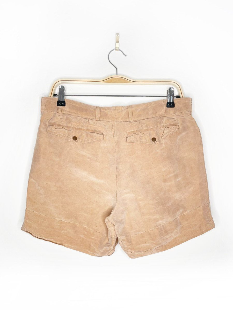 burberry prorsum 2013 resort linen - silk short | made in Italy - good market thrift store
