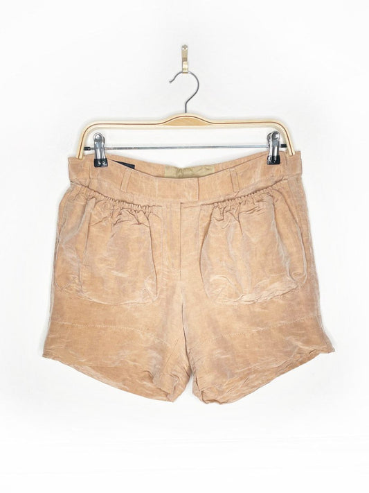 burberry prorsum 2013 resort linen - silk short | made in Italy - good market thrift store