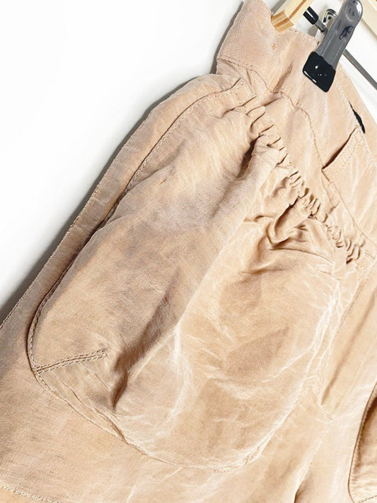 burberry prorsum 2013 resort linen - silk short | made in Italy - good market thrift store