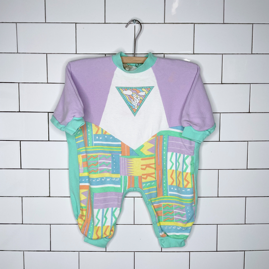 vintage 90s for starters cactus onesie - size 6M