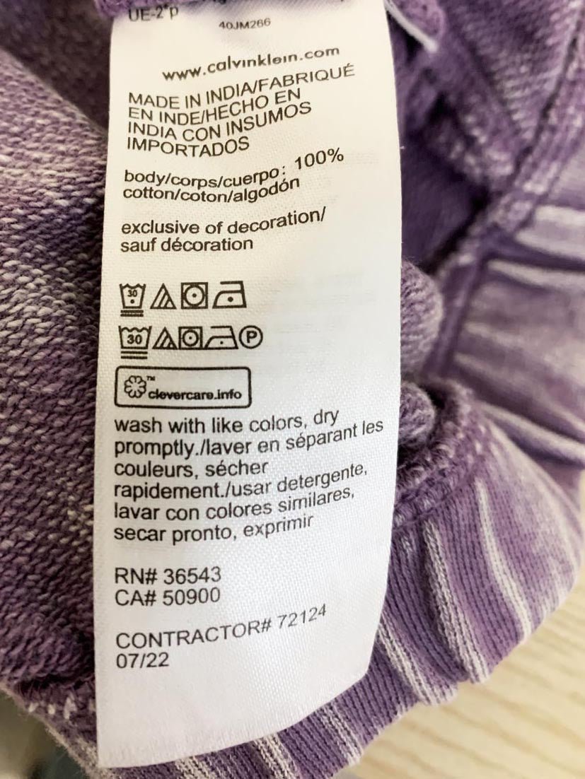 calvin klein tie dye boxy oversized sweatshirt - good market thrift store