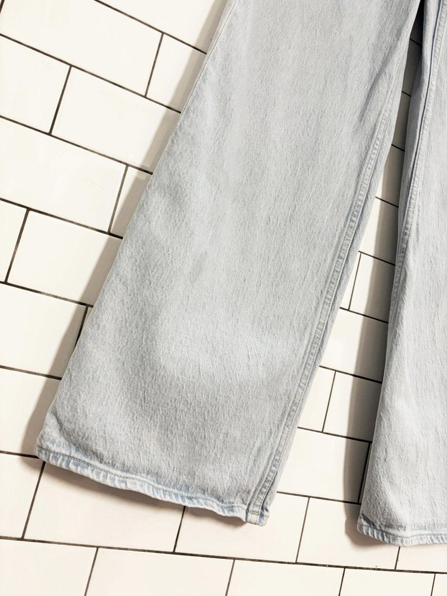 calvin klein ultra high wide leg jeans - good market thrift store