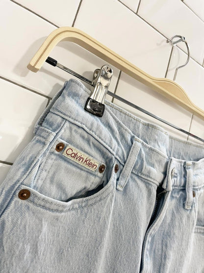 calvin klein ultra high wide leg jeans - good market thrift store