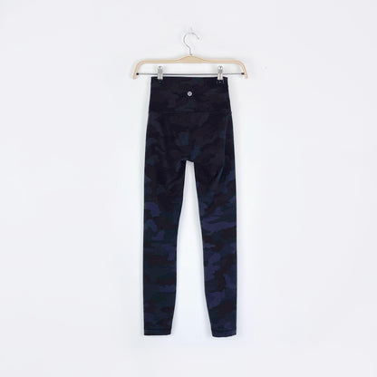 lululemon wunder train high rise everlux tight camo