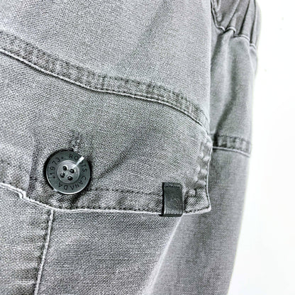 roots 2021 linen-blend cargo pants - size xl