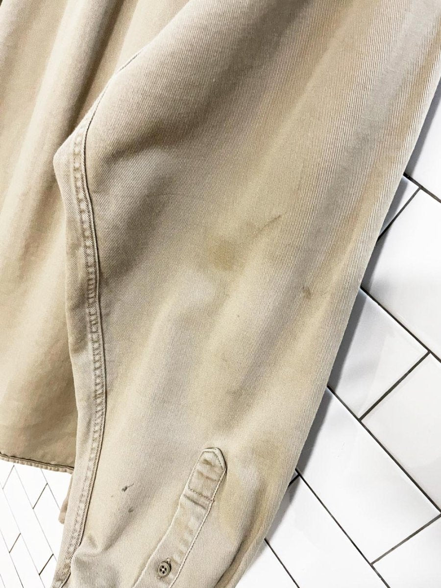 carhartt FR twill full button workwear shirt - good market thrift store