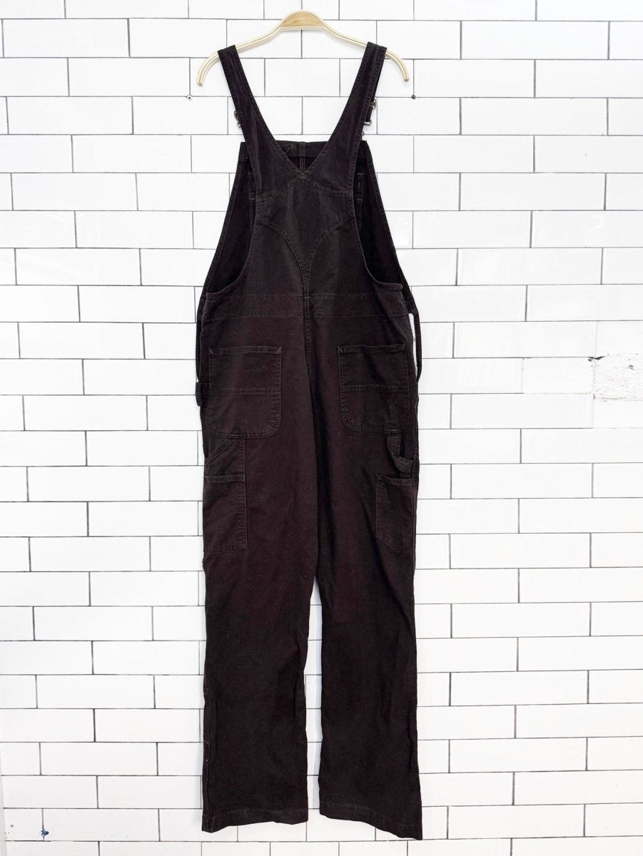 carhartt loose-fit double knee twill overalls - good market thrift store
