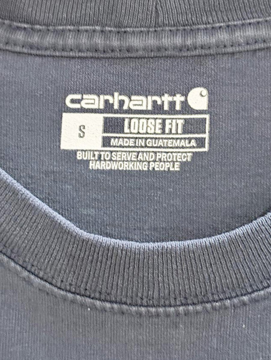 carhartt loose fit long sleeve graphic tee - good market thrift store