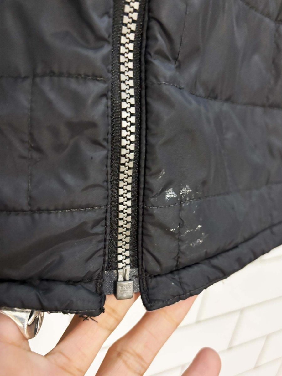 carhartt reversible plaid flannel full zip puffer vest - good market thrift store