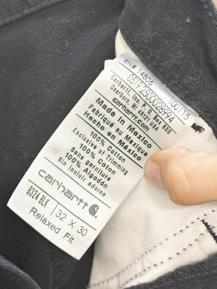 carhartt twill carpenter pants - good market thrift store