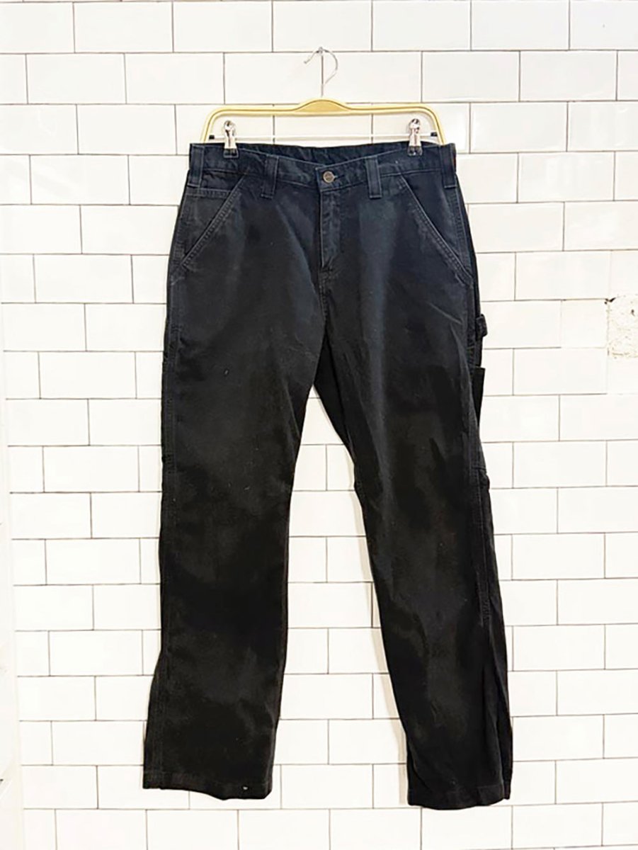 carhartt twill carpenter pants - good market thrift store