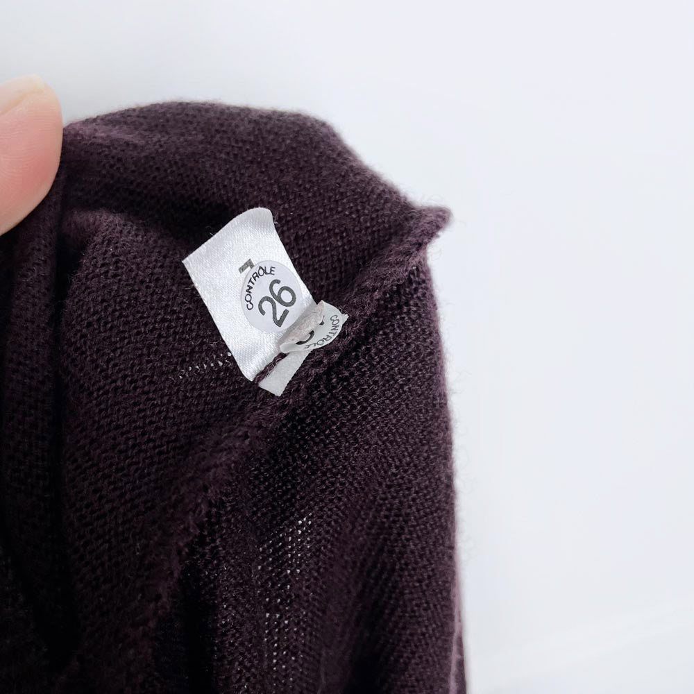 roberto cavalli monogram-embroidered wool knit crew