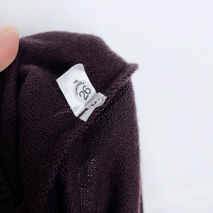 roberto cavalli monogram-embroidered wool knit crew