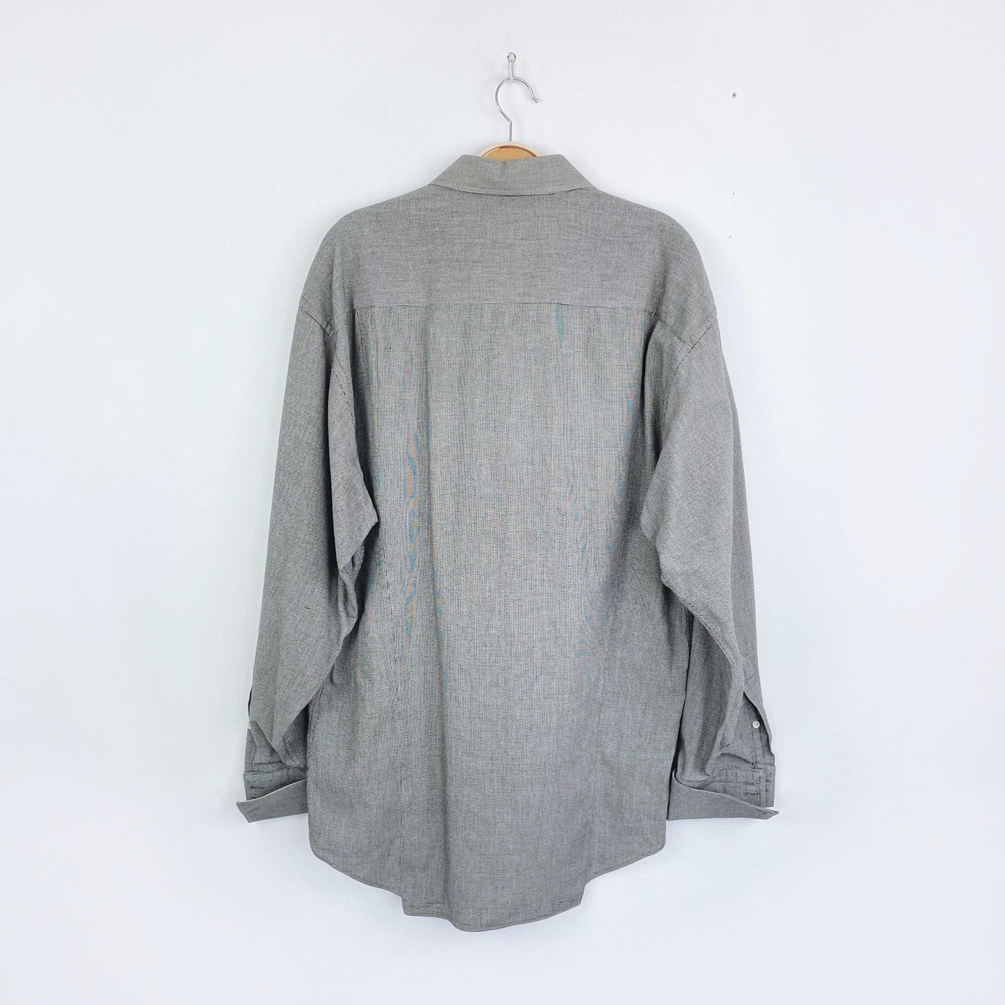 vintage christian dior button down french cuff shirt