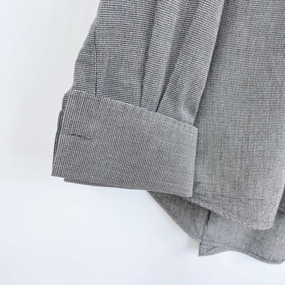 vintage christian dior button down french cuff shirt