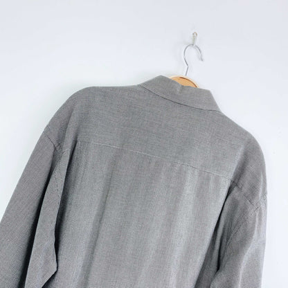 vintage christian dior button down french cuff shirt