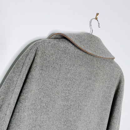 vintage 70s céline wool-cashmere full length gala cape