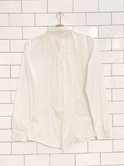 centre ville paris tuxedo pleated shirt - good market thrift store