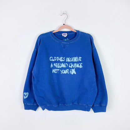 rework vintage 80s chalkline earth day crew