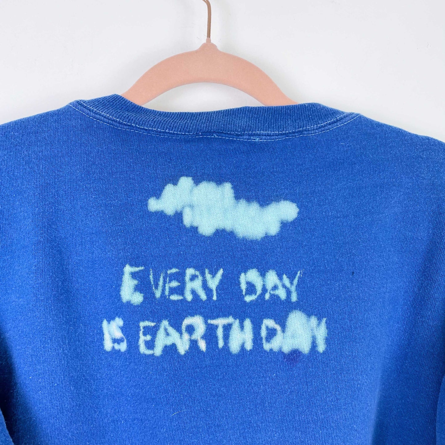 rework vintage 80s chalkline earth day crew