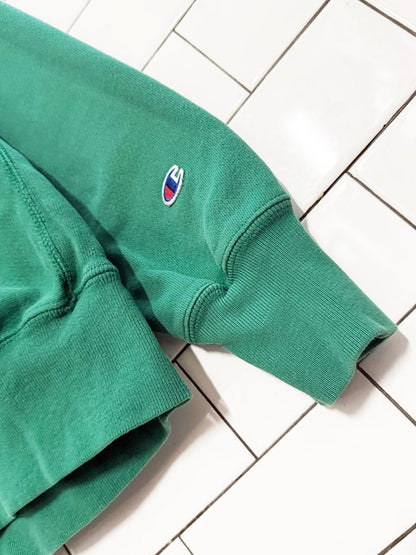 champion reverse weave embroidered logo sweatshirt - good market thrift store