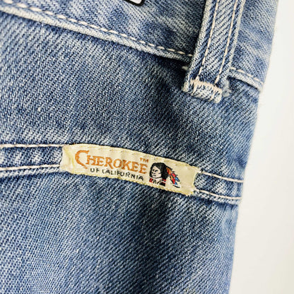 vintage cherokee of california high rise jeans - size 27